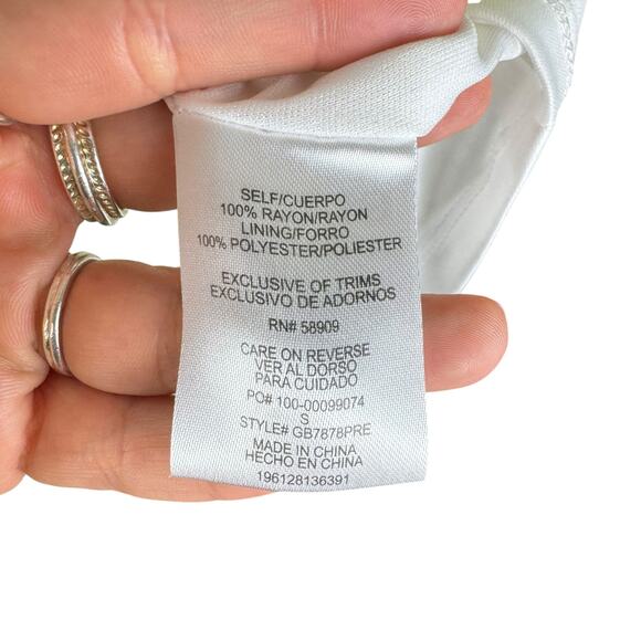 GB Gianni Bini Bright Yellow Floral Keyhole Cut Out Mini Fit & Flare Dress - Picture 12 of 13